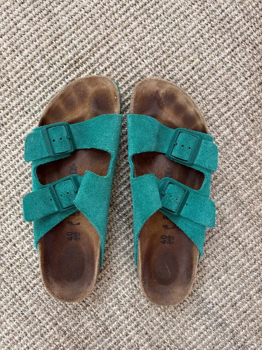 Digital Green Arizona Birkenstocks Size 40 EUR - Picture 1 of 2